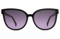 Alternate Product View 2 for Fairchild Sunglasses BLACK/PURPLE