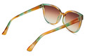 Alternate Product View 3 for Fairchild Sunglasses MAGIC GREEN/GRY GRAD SLV 