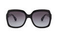 Alternate Product View 3 for Dolls Sunglasses LL-BLK SAT/GRY GRAD