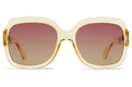 Alternate Product View 2 for Dolls Sunglasses CHAMPAGNE/PINK GRAD