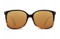 Alternate Product View 2 for Castaway Polarized Sunglasses BLK-TOR/GLD CHR PLR