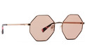 Pearl Sunglasses Rose Gold / Rose Lens Color Swatch Image