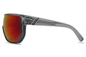 Alternate Product View 3 for Bionacle Sunglasses GREY TRANS SATIN/BLK-FIRE
