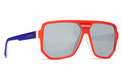 Alternate Product View 1 for Roller Sunglasses RED-WHT-NVY/SIL CHRM