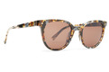 Jethro Sunglasses VZ Tort  / Bronze Lens Color Swatch Image
