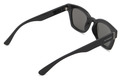 Alternate Product View 3 for Gabba Polarized Sunglasses BLK/SIL PLR GLS
