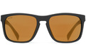 Alternate Product View 2 for Lomax Polarized Sunglasses BLK SAT/GLD FLSH PLR
