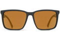 Alternate Product View 2 for Lesmore Polarized Sunglasses BLK SAT/GLD FLSH PLR