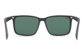 Alternate Product View 4 for Lesmore Sunglasses BLK SAT/VIN GRY POLR