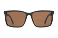 Alternate Product View 2 for Lesmore Sunglasses BLK SFT SAT/BRZ POLR