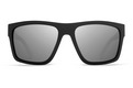 Alternate Product View 2 for Dipstick Sunglasses BLK SAT/SIL CHROME