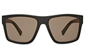 Alternate Product View 2 for Dipstick Sunglasses BLK SFT SAT/BRZ POLR