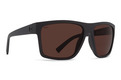 Alternate Product View 1 for Dipstick Polarized Sunglasses BLACK SATIN/WILD ROSE POL