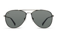 Alternate Product View 2 for Farva Polarized Sunglasses CHR/GRY POLY POLAR