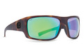 Suplex Sunglasses Tortoise Satin / WildLife Green Flash Polarized+ Color Swatch Image