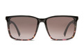 Alternate Product View 2 for Lesmore Sunglasses MUDDLED RAS/BRN GRAD