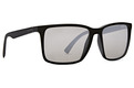Alternate Product View 1 for Lesmore Sunglasses BLK SATIN/GRY CHRM