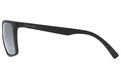 Alternate Product View 3 for Lesmore Sunglasses BLK SATIN/GRY CHRM