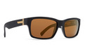 Alternate Product View 1 for Fulton Sunglasses BLACK/GOLD CHROME