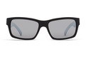 Alternate Product View 2 for Fulton Sunglasses BLK SAT/SIL CHROME