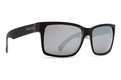 Alternate Product View 1 for Elmore Sunglasses BLK SAT/SIL CHROME
