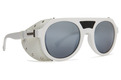 Alternate Product View 1 for Psychwig Sunglasses WHT SAT/SIL CHR GRAD