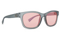 Alternate Product View 1 for Approach Sunglasses GREY TRANS SAT/ROSE BLU F