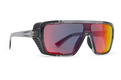 Defender Sunglasses GREY TRANS SATIN/BLK-FIRE Color Swatch Image