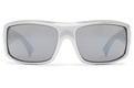 Alternate Product View 2 for Clutch Sunglasses SILVER CHROME/GREY