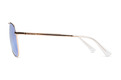 Alternate Product View 3 for Farva Sunglasses GLD GLOSS/BLU CHROME