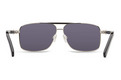 Alternate Product View 4 for Metal Stache Sunglasses SIVLER/GREY