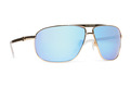 Alternate Product View 1 for Skitch Sunglasses GLD GLOSS/BLU CHROME