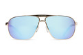 Alternate Product View 2 for Skitch Sunglasses GLD GLOSS/BLU CHROME