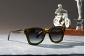 Alternate Product View 7 for Gabba Sunglasses TRANS OLIVE/DK OLIVE GRAD